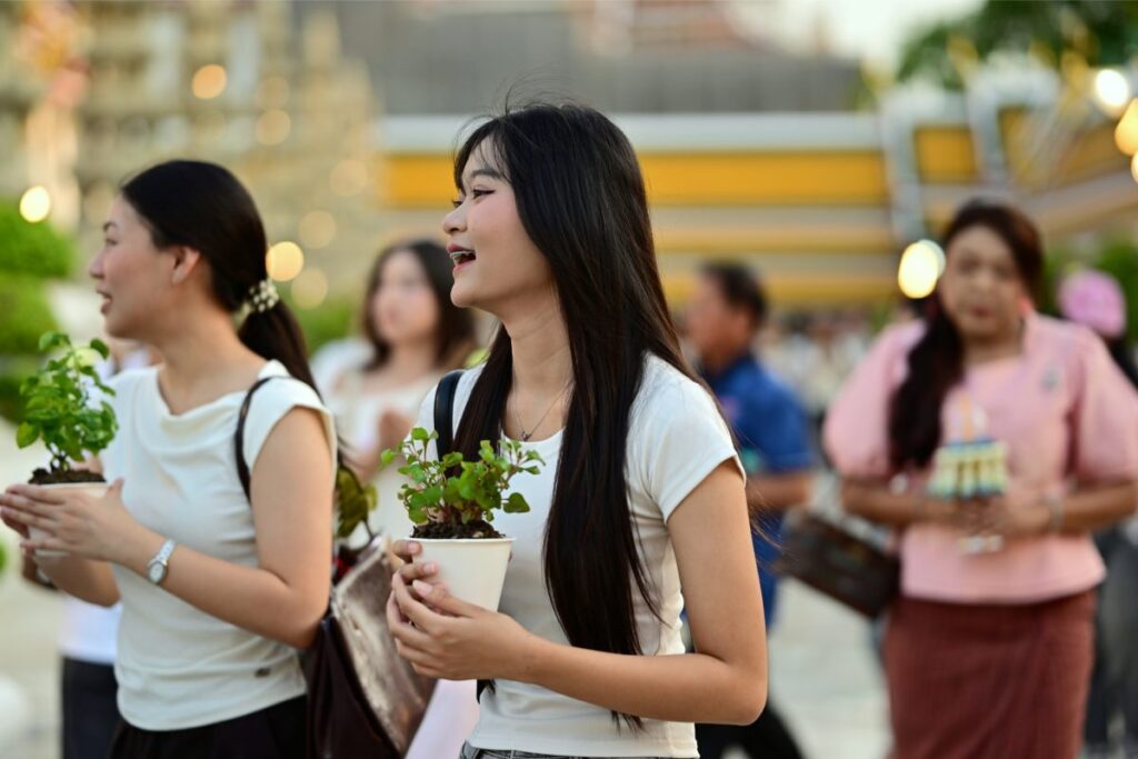 เวียนเทียนด้วยต้นไม้ วันมาฆบูชา 2569